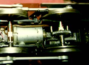 photo of 2nd generation track powered gear train