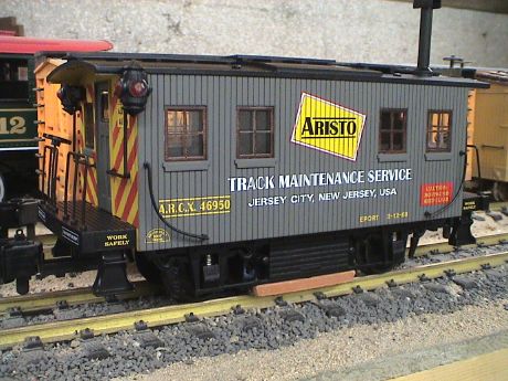 BRITE-BLOK G-SCALE TRACK CLEANER ATTACHMENT FITS ANY BACHMANN BOBBER CABOOSE