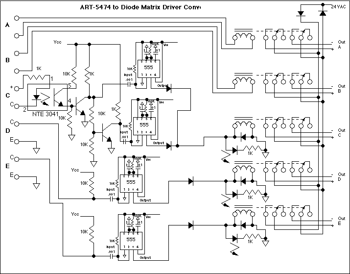 5474 converter circuits