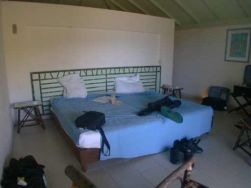 room and bed