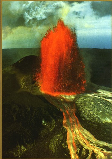 Volcanoes erupting - Pile of Photos