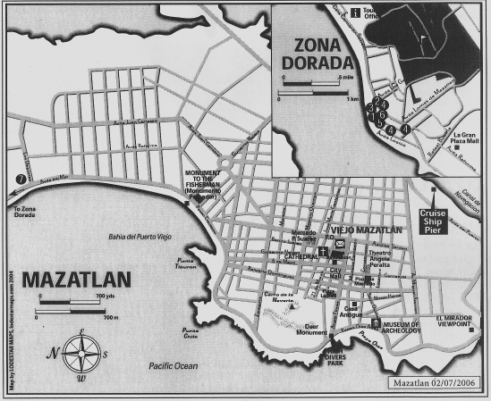 mazatlan port map
