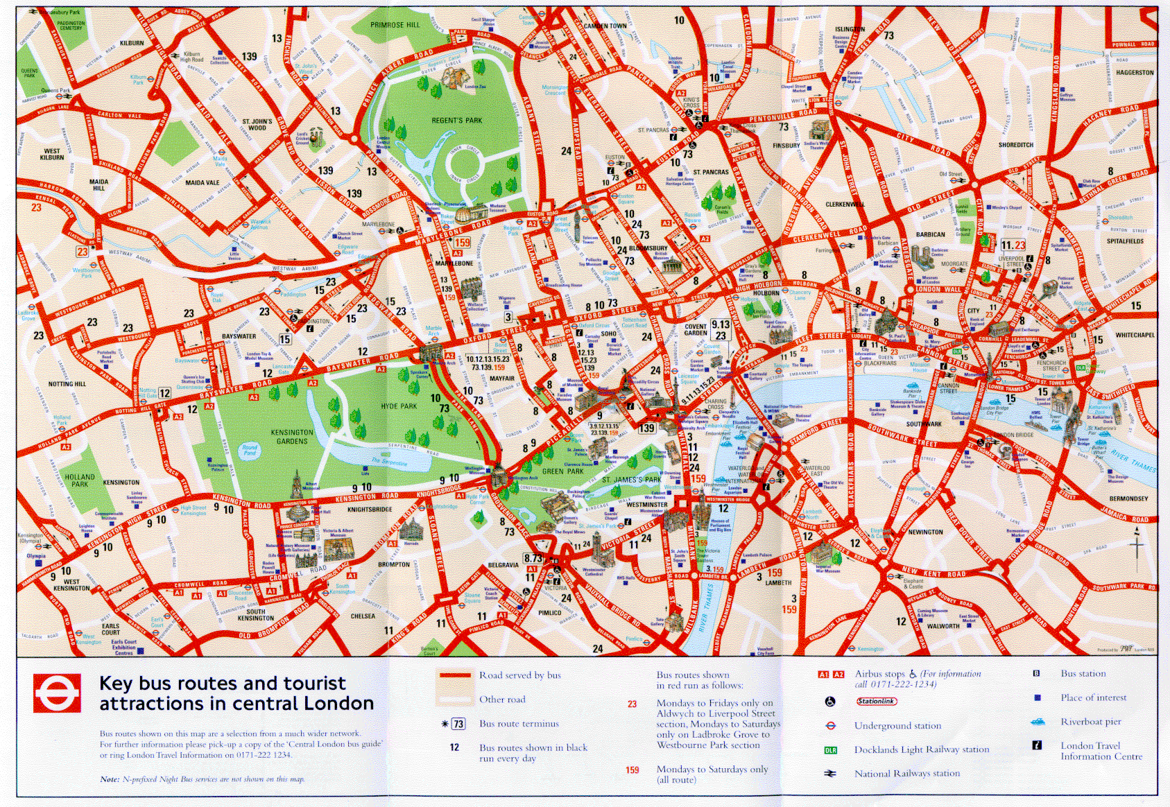 Downtown London Map
