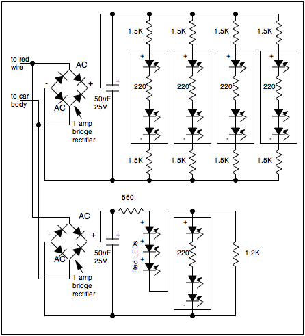 obs LED schematic